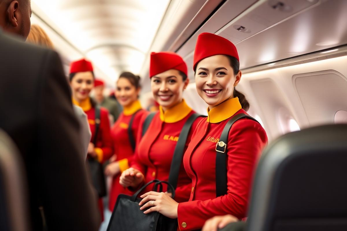 Our cabin crew